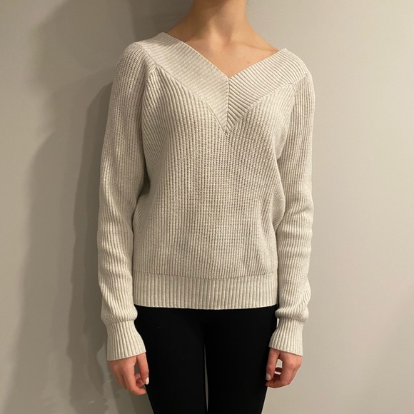 Light Gray Sweater - Picture 4 of 5